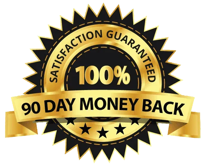 100% Satisfaction Guaranteed — 90 Day Money Back